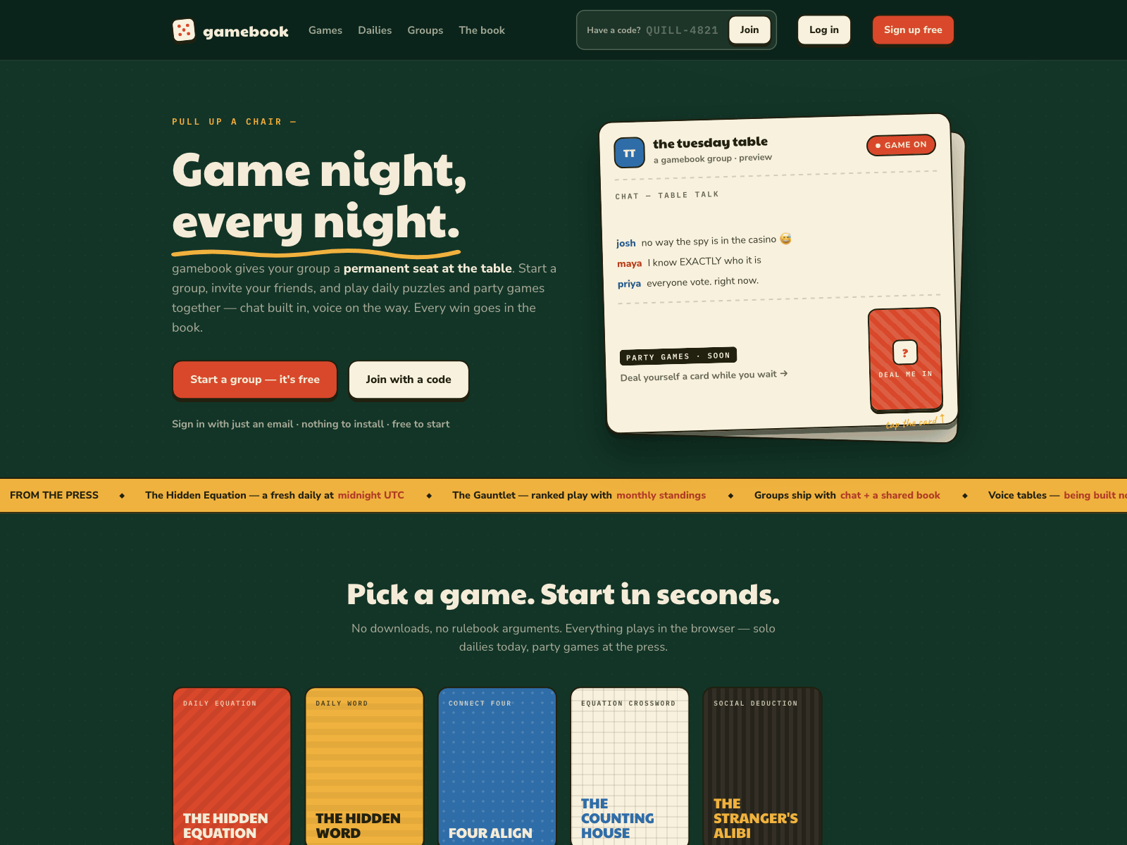 gamebook.gg